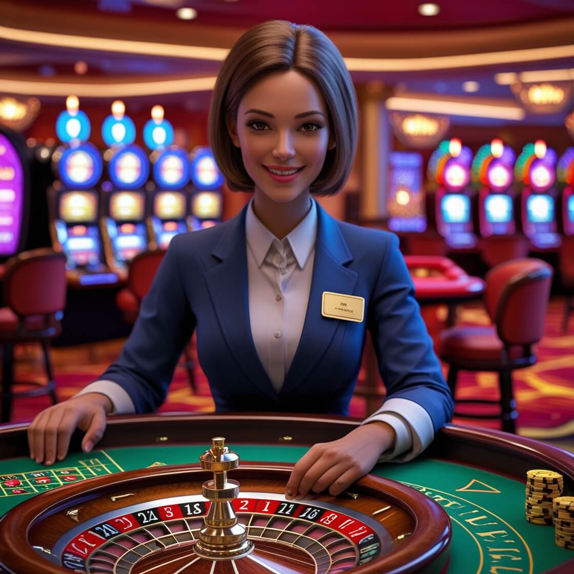Live casino table